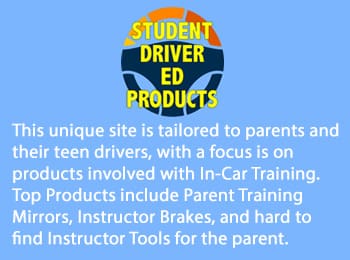 This unique site is tailored to parents and their teen drivers, with a focus is on products involved with In-Car Training. Top Products include Parent Training Mirrors, Instructor Brakes, and hard to find Instructor Tools for the parent.